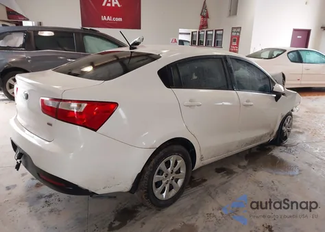 2014 Kia Rio Lx z USA, uszkodzony, nr VIN KNADM4A32E6406417